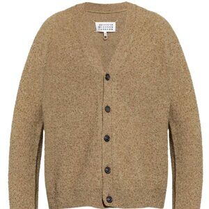 MAISON MARGIELA Beige Pilling Cardigan in XS